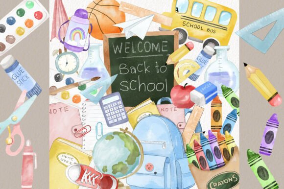 Back to School Bundles Set Clipart: A Comprehensive Guide for Educators and Creators