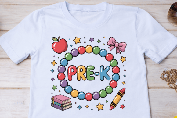 Bracelets Back to School PNG, Pre-K PNG: A Versatile Design for Creative Projects