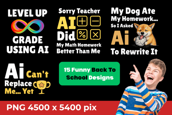 Funny Back to School Designs