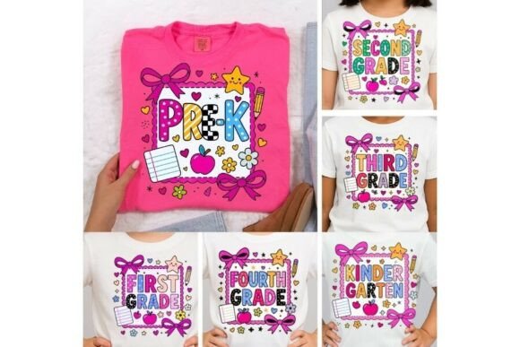 Preppy Back to School PNG Bundle: A Vibrant Solution for Classroom Creativity