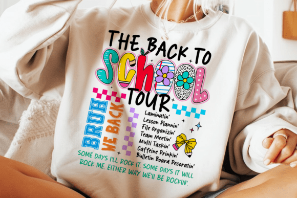 Varsity Back to School PNG for Creative Projects